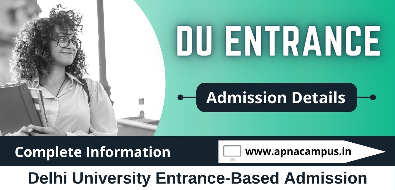 DU admission entrance 2023
