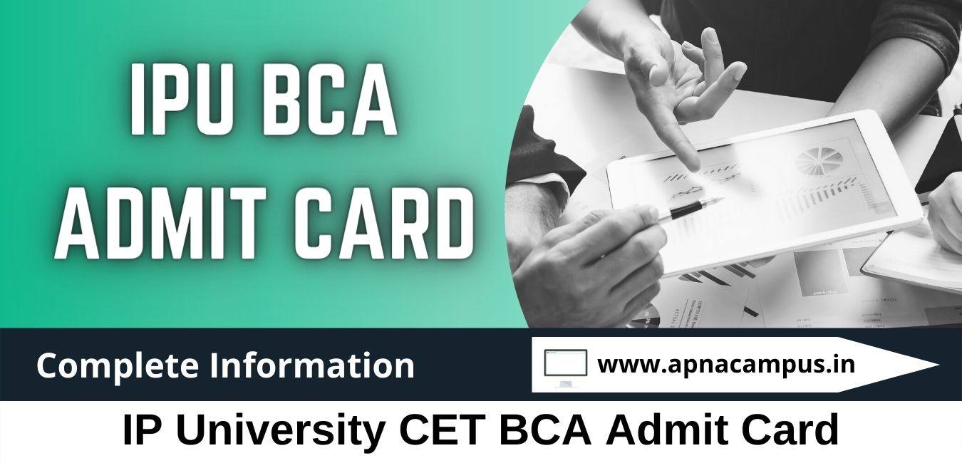 IPU CET BCA Admit Card 2023