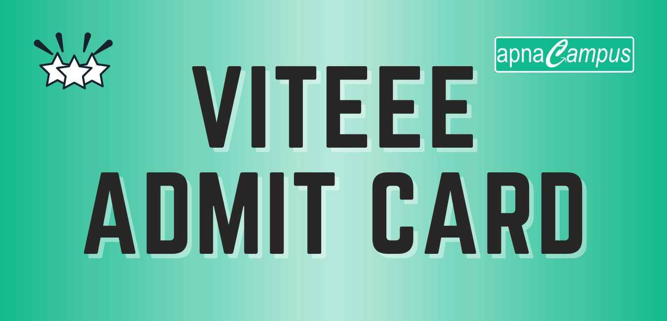 VITEEE Admit card 2024