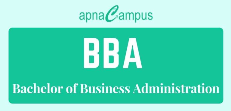 Bba Full Form Course Fees Eligibility Scope Admission Apnacampus 