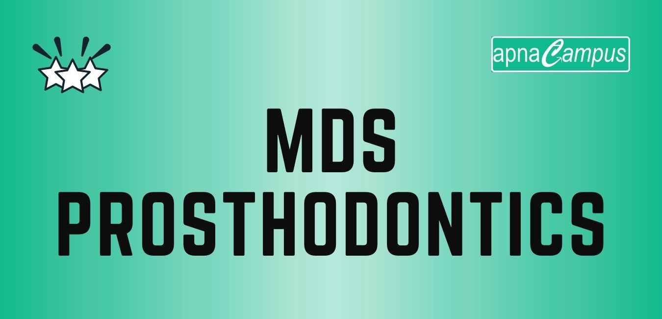 MDS Prosthodontics