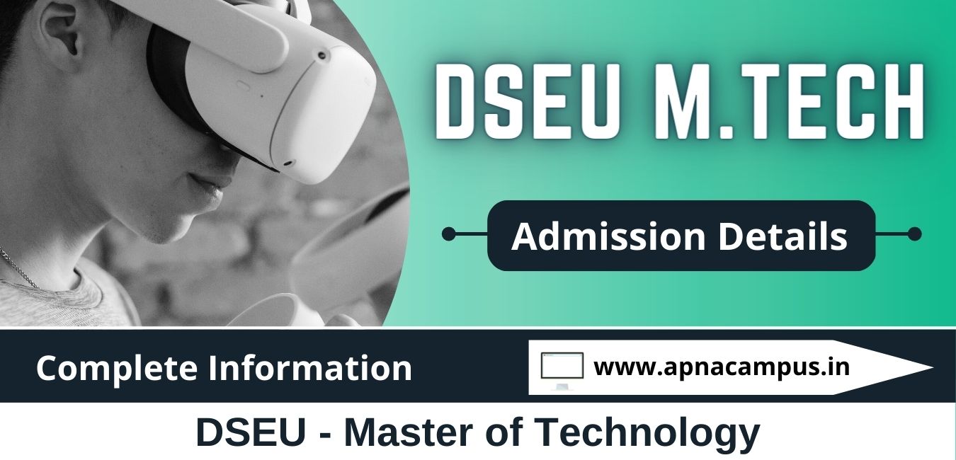 DSEU MTech Admission 2023