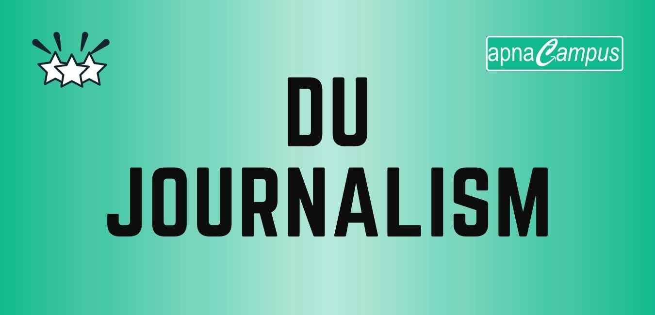 DU Journalism 2022