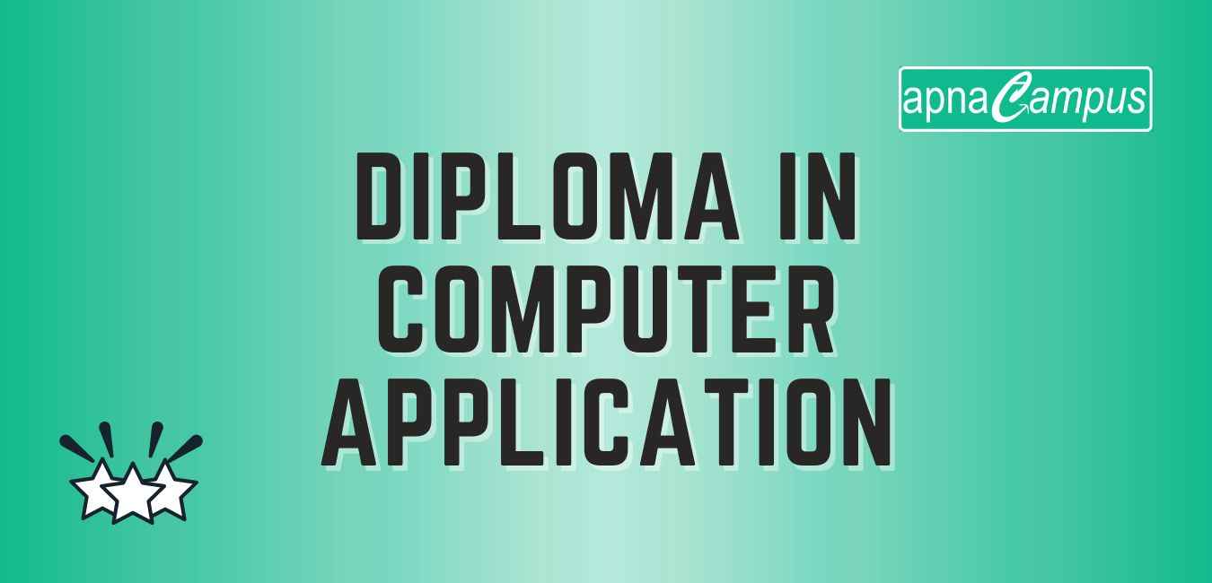 DCA Diploma In Computer Application 