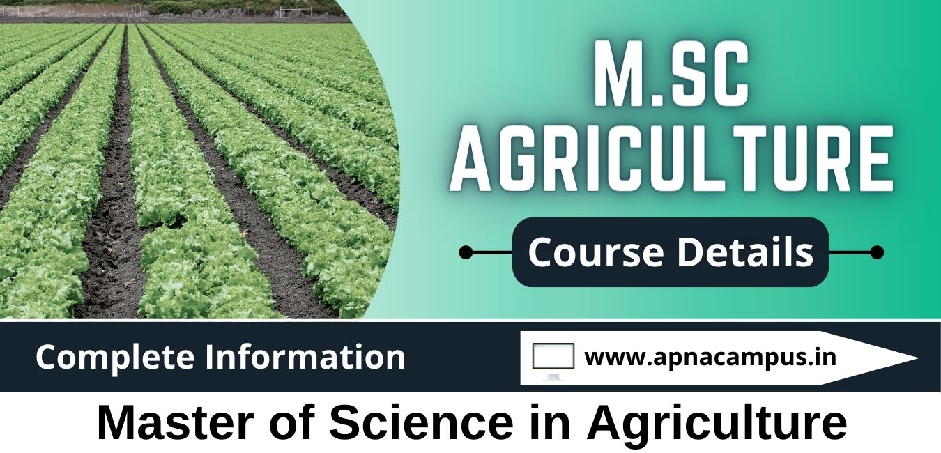 MSc Agriculture